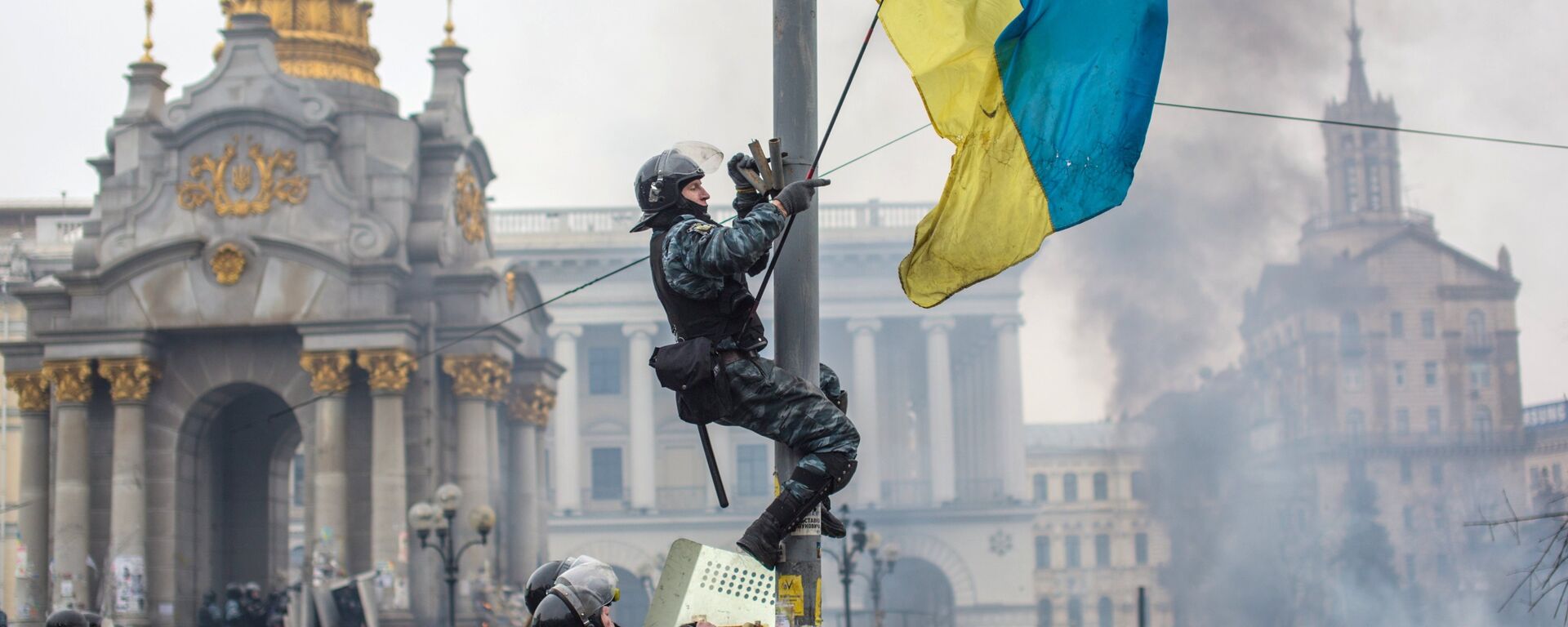El golpe de Estado de 2014 conocido como Euromaidán - Sputnik Mundo, 1920, 26.08.2022