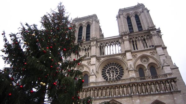 El árbol de Navidad más importante de París será donado por Moscú - Sputnik Mundo