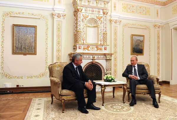 Vladimir Putin meets with new President of Abkhazia (Archivo) - Sputnik Mundo