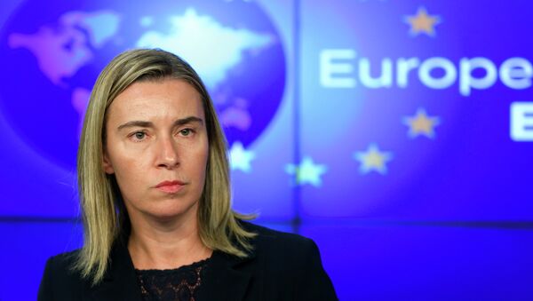 Federica Mogherini, alta representante de la Unión para Asuntos Exteriores y Política de Seguridad - Sputnik Mundo