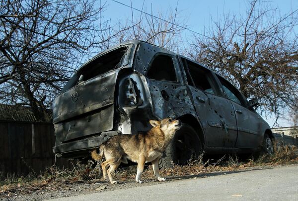 Donetsk y Krasny Pajar después del fuego artillero - Sputnik Mundo
