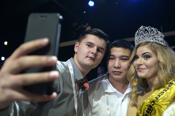 Las estudiantes más hermosas de Rusia - Sputnik Mundo