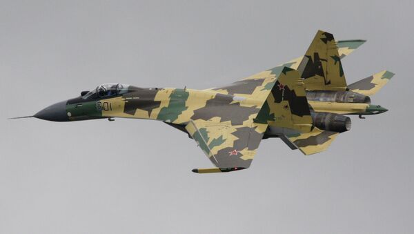 Cazabombardero Su-35S - Sputnik Mundo