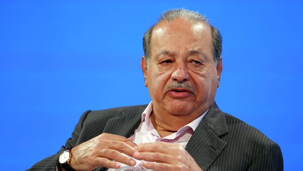 Carlos Slim, magnate mexicano (archivo) - Sputnik Mundo