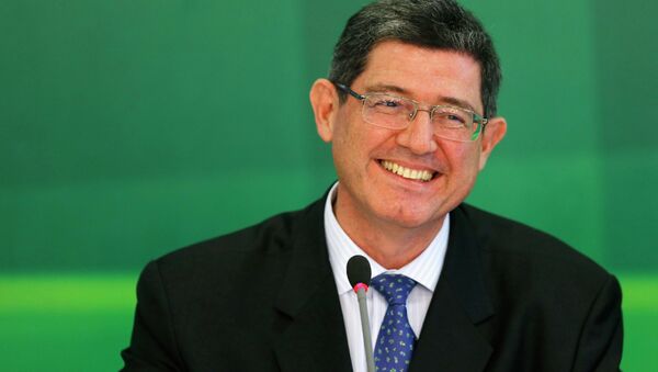 Joaquim Levy, ministro de Hacienda de Brasil - Sputnik Mundo