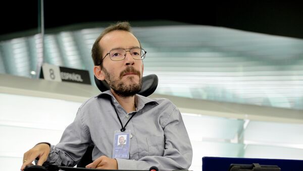 Pablo Echenique, diputado de Podemos en el Parlamento de Estrasburgo - Sputnik Mundo