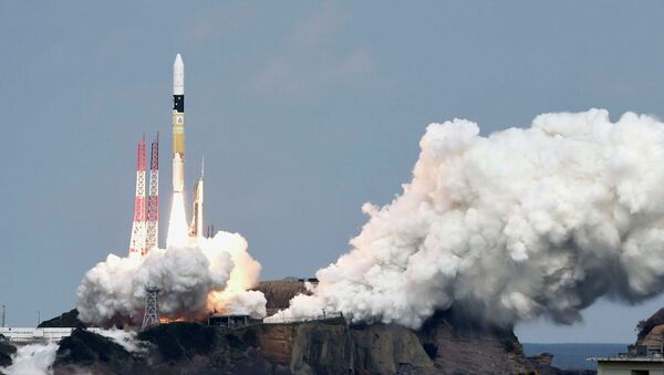 Japón pone en órbita la sonda Hayabusa 2 para estudiar los asteroides Apolo - Sputnik Mundo