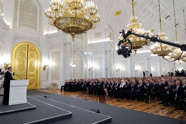 Putin cree que en Rusia se intentó repetir el guión yugoslavo para desintegrarla - Sputnik Mundo