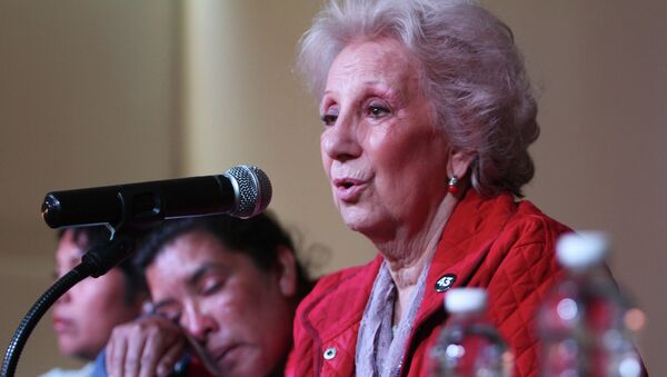 Estela de Carlotto, presidenta de la organización Abuelas de Plaza de Mayo (archivo) - Sputnik Mundo