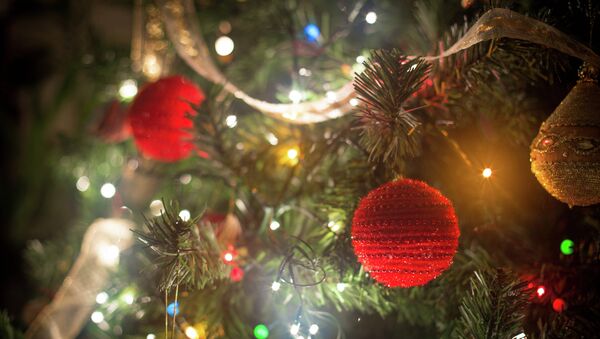 La ciudad de Belén enciende su árbol de Navidad para celebrar las fiestas - Sputnik Mundo