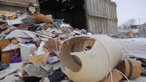Fragmentos del Boeing malasio derribado en el este de Ucrania - Sputnik Mundo