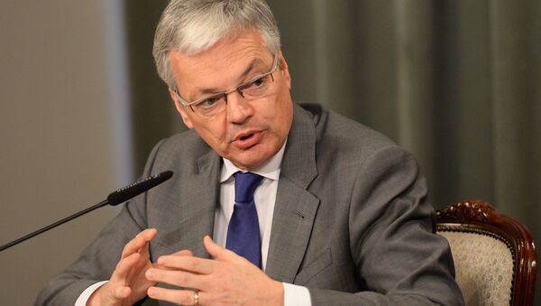Didier Reynders, ministro de Asuntos Exteriores de Bélgica - Sputnik Mundo